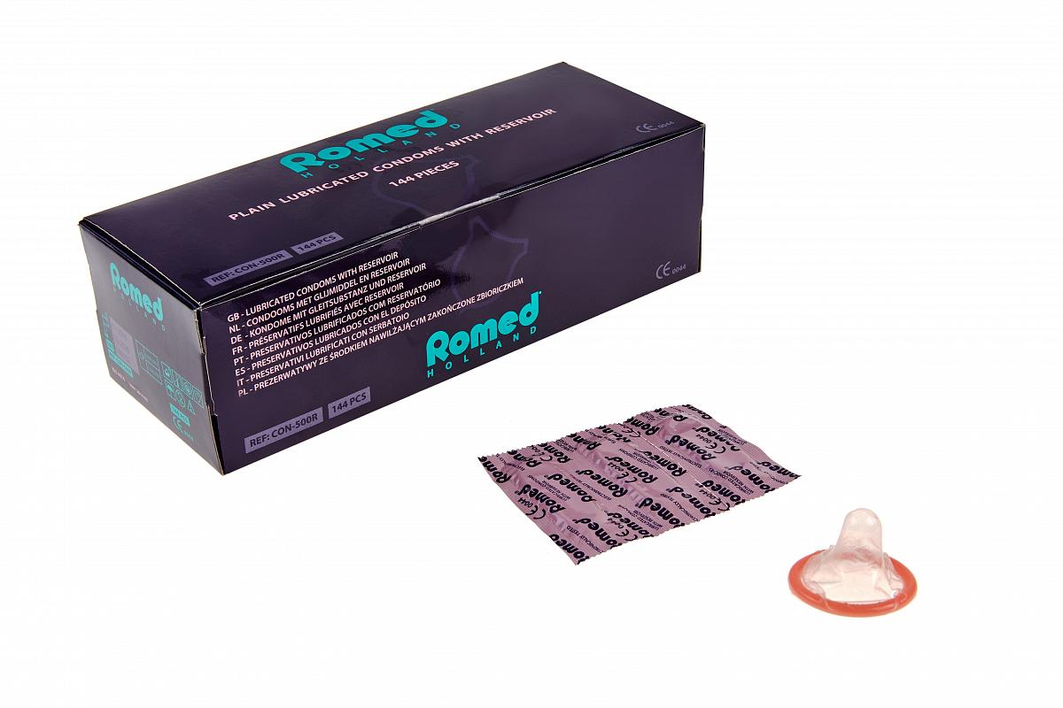 Romed Condooms 144 stuks in een doos, CON-500R | Romed Holland
