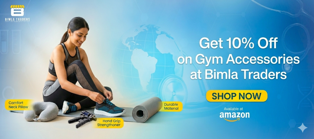 World Health Day: 10% Off Gym Accessories Sale India  – Bimla Traders